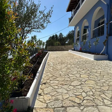 Ferienwohnung Assos Blue House Asos Exterior foto